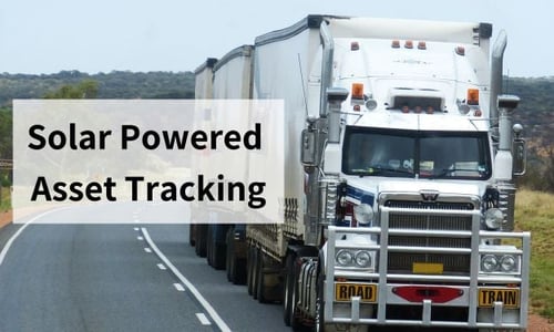 Solar Powered Asset Tracking Blog Post Title Graphic