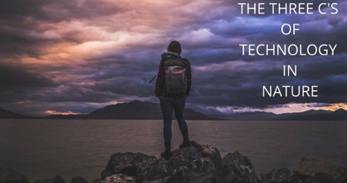 The Three Cs of Technology in Nature Title Graphic