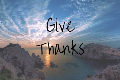 Give Thanks Title Graphic