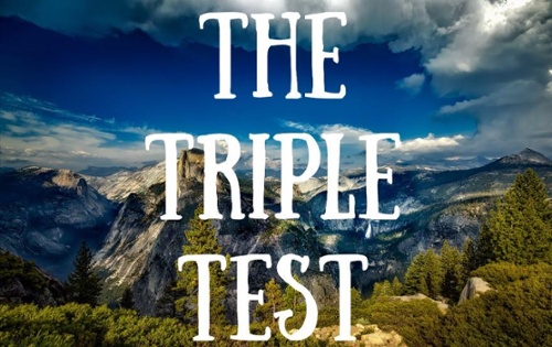 The Triple Test Title Graphic