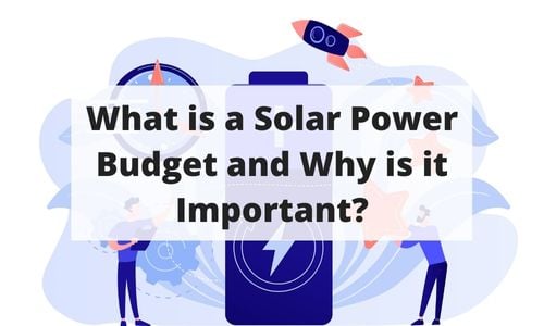 What is a Solar Power Budget and Why Does it Matter Title Graphic