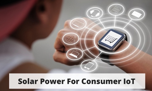 Solar Power For Consumer IoT Title Graphic