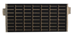 Mini Electronic Component Solar Panel with tabs on the side