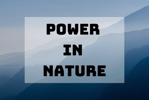 Power In Nature Title Graphic
