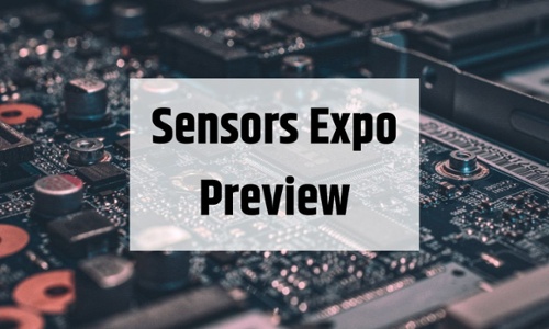 Sensors Expo Preview Title Graphic