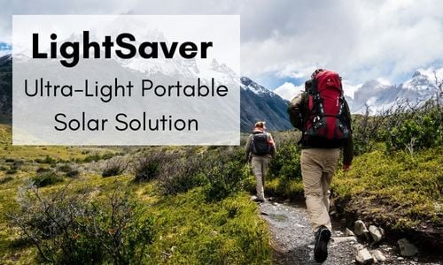 LightSaver: Ultra-Light Portable Solar Solution