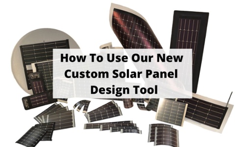 How To Use Our New Custom Solar Panel Design Tool Title Graphic
