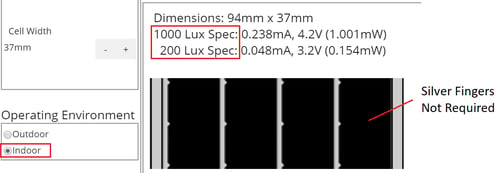 indoor vs outdoor solar material