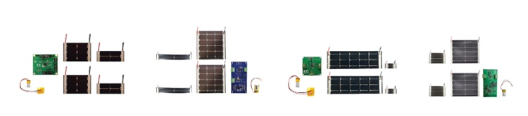 Four different solar development kits
