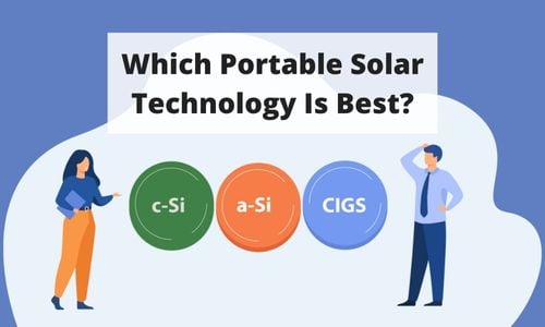 Which Portable Solar Technology Is Best?