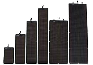 7-60W Rollable Solar Panels