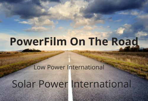 PowerFilm On The Road Title Graphic