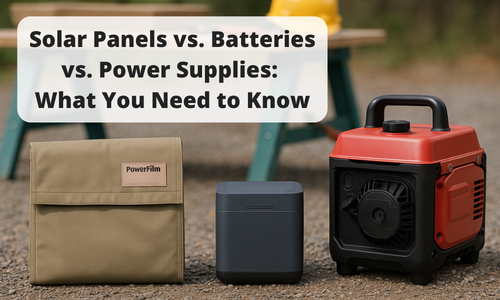Solar Panels vs. Batteries vs. Power Supplies: What You Need to Know