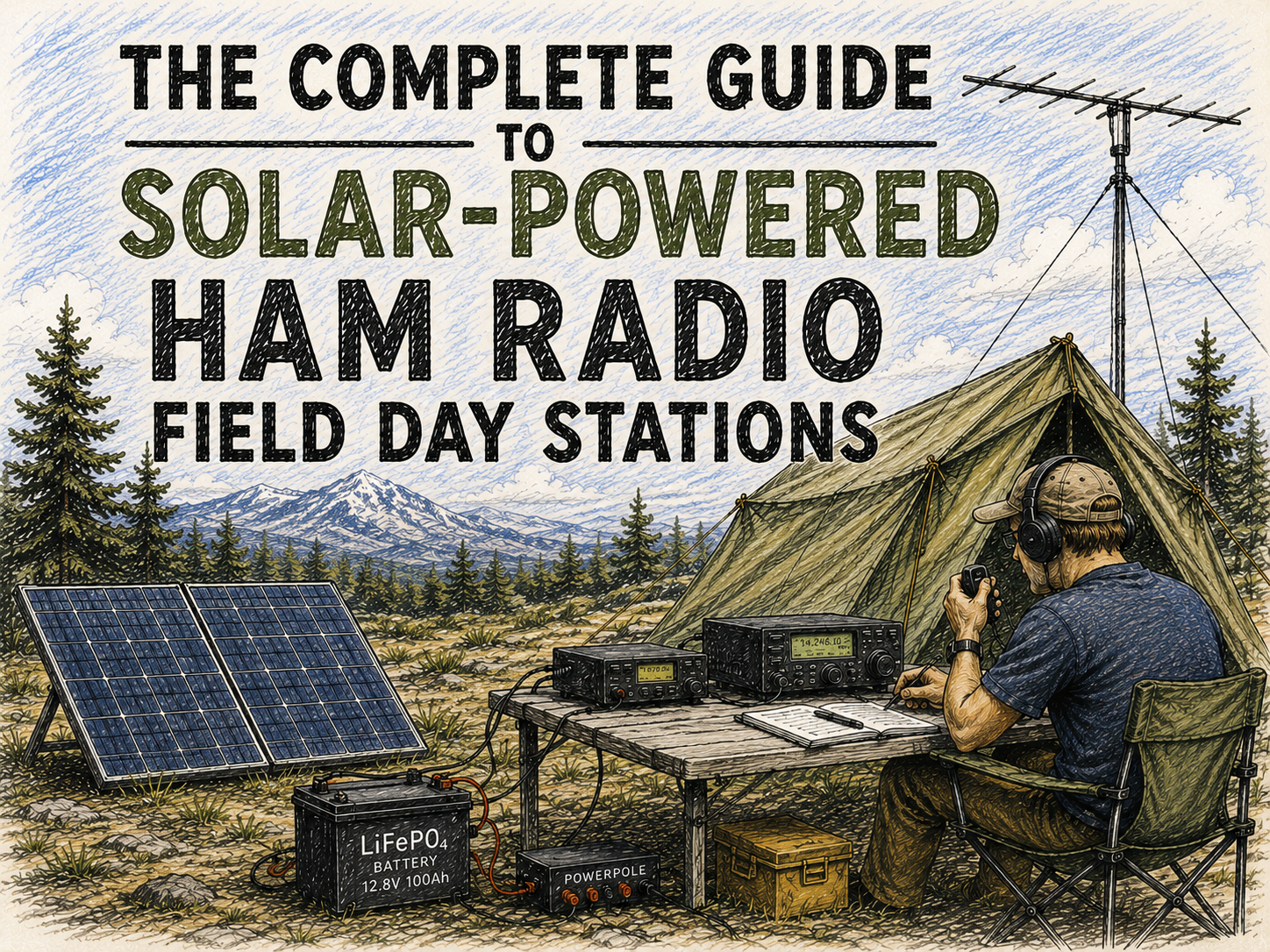 The Complete Guide to Solar-Powered Ham Radio Field Day Stations
